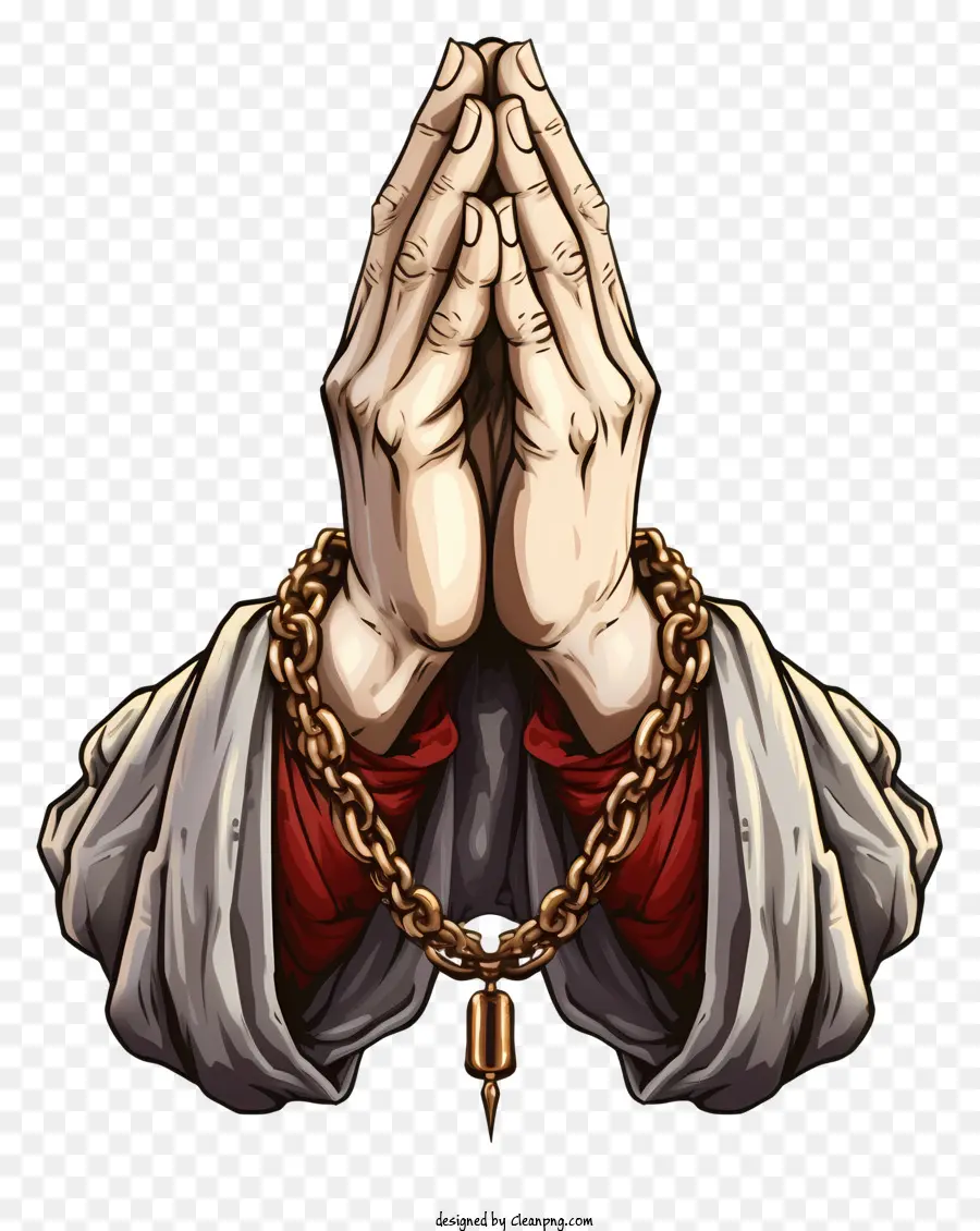 Руки Молящегося，закрытые кулак PNG