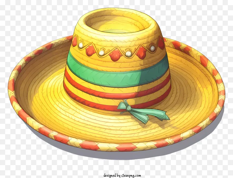 мексиканская соломенная шляпа，Традиционное мексиканское платье PNG