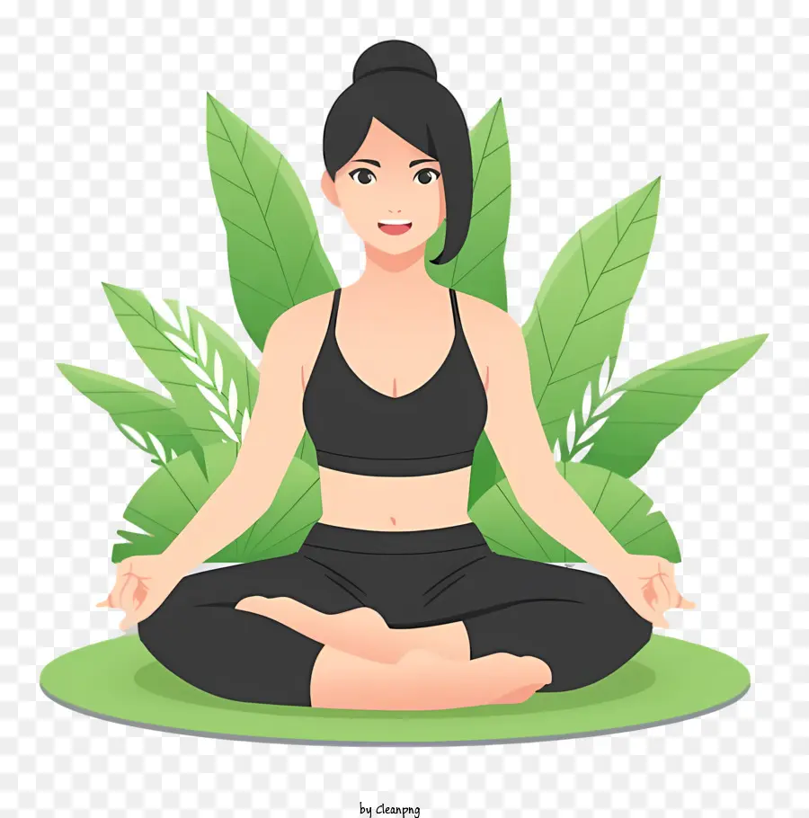 Медитация，Йога PNG