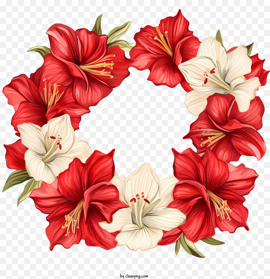 Цветок Амариллис，цветы PNG