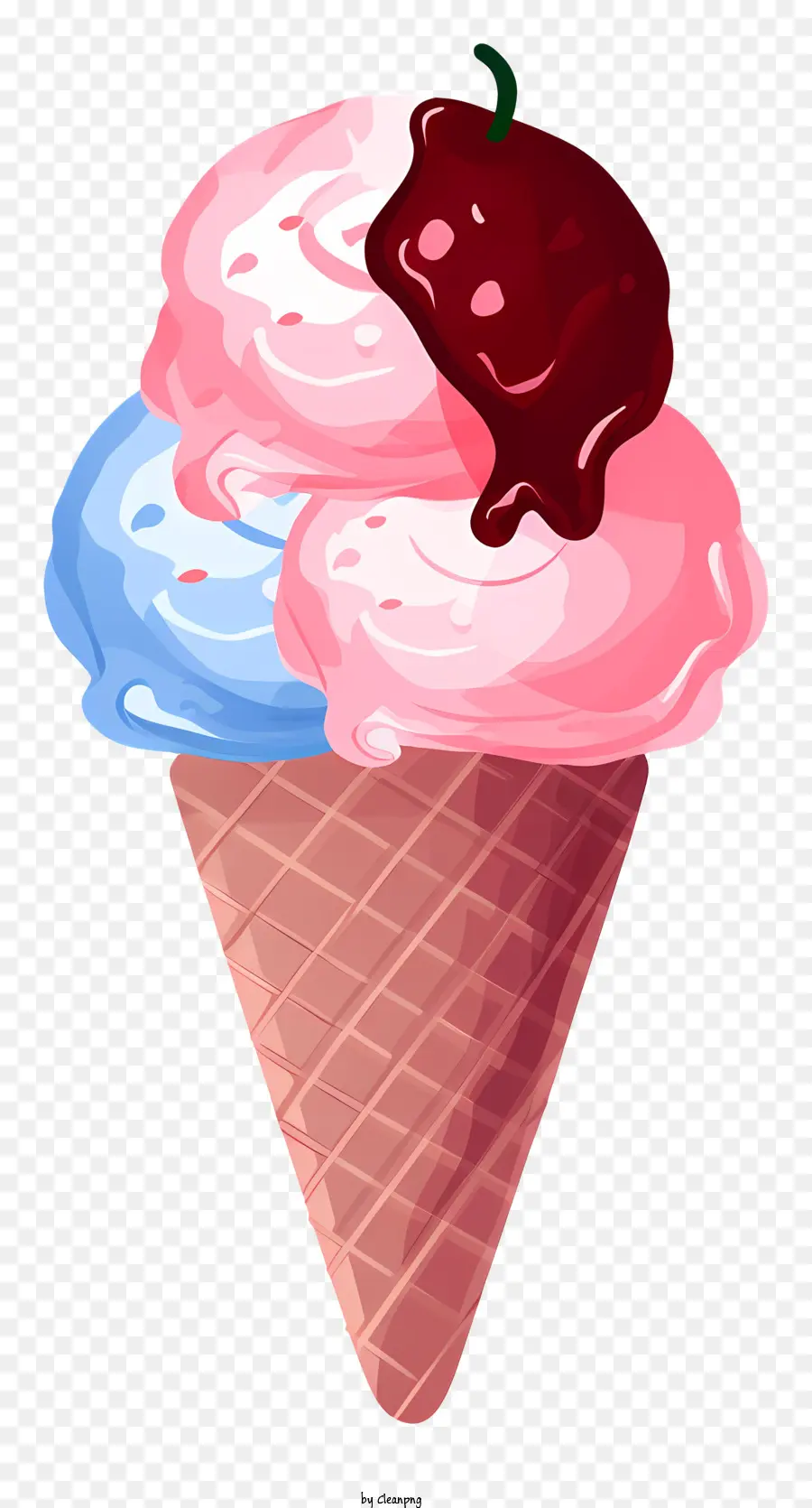 Ванильное мороженое，Ice Cream Cone PNG