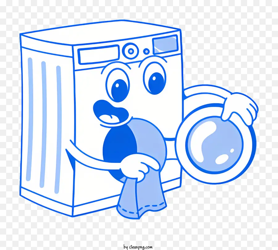 Стиральная машина，персонажа из мультфильма PNG