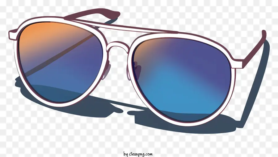 Солнцезащитные очки，пластиковые рамки PNG