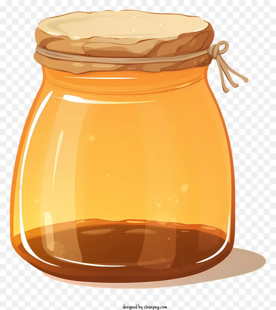 Мед，стеклянный опарник PNG