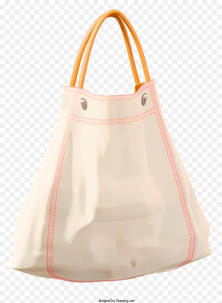 Белая кожаная сумка，розовая сумка для ручки PNG