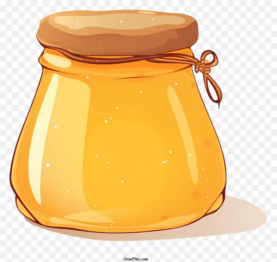 Мед，стеклянный опарник PNG