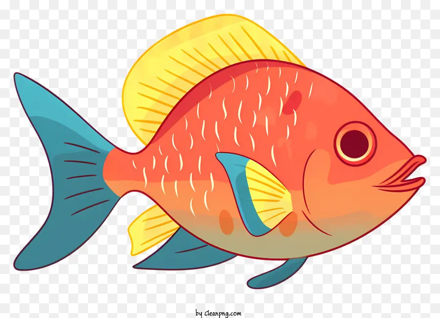 рыбы иллюстрация，красочная рыба PNG