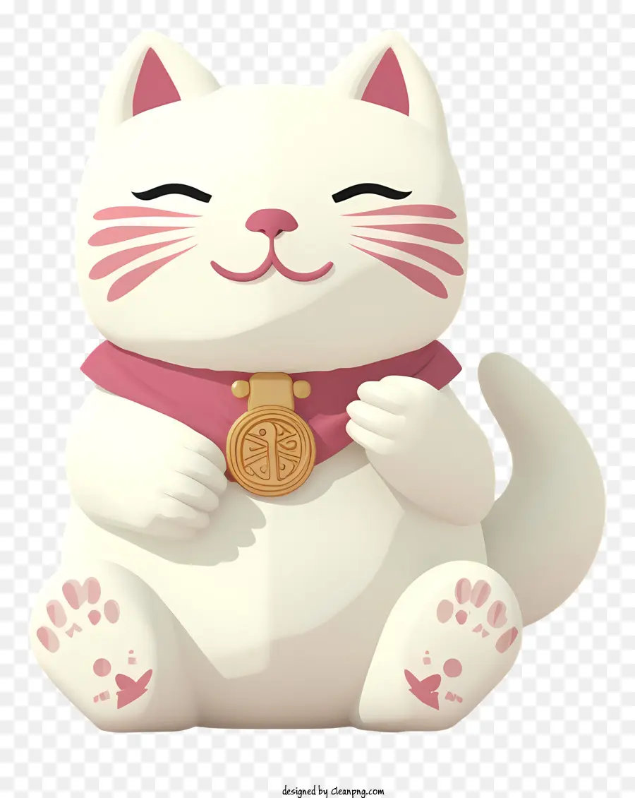 кошка，белый кот PNG