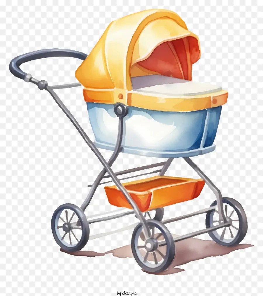 Baby Stroller，Открытая коляска навеса PNG