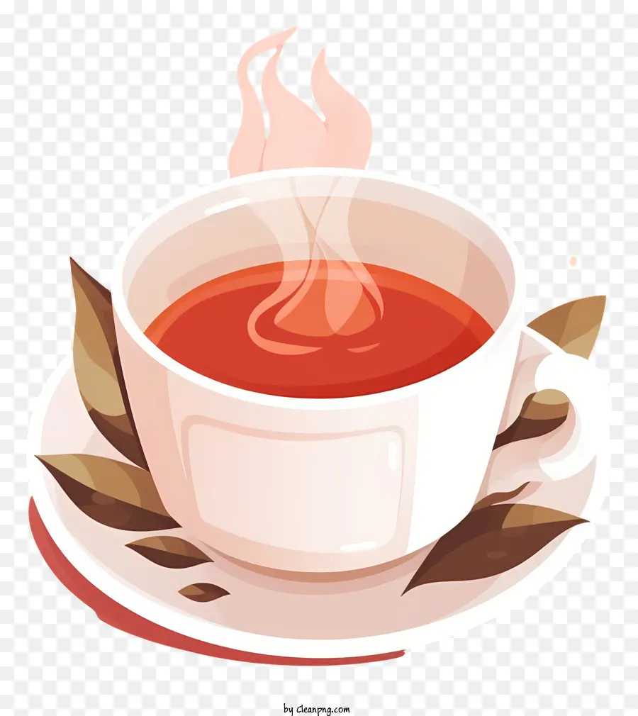 Cup Of Tea，чай с пар PNG