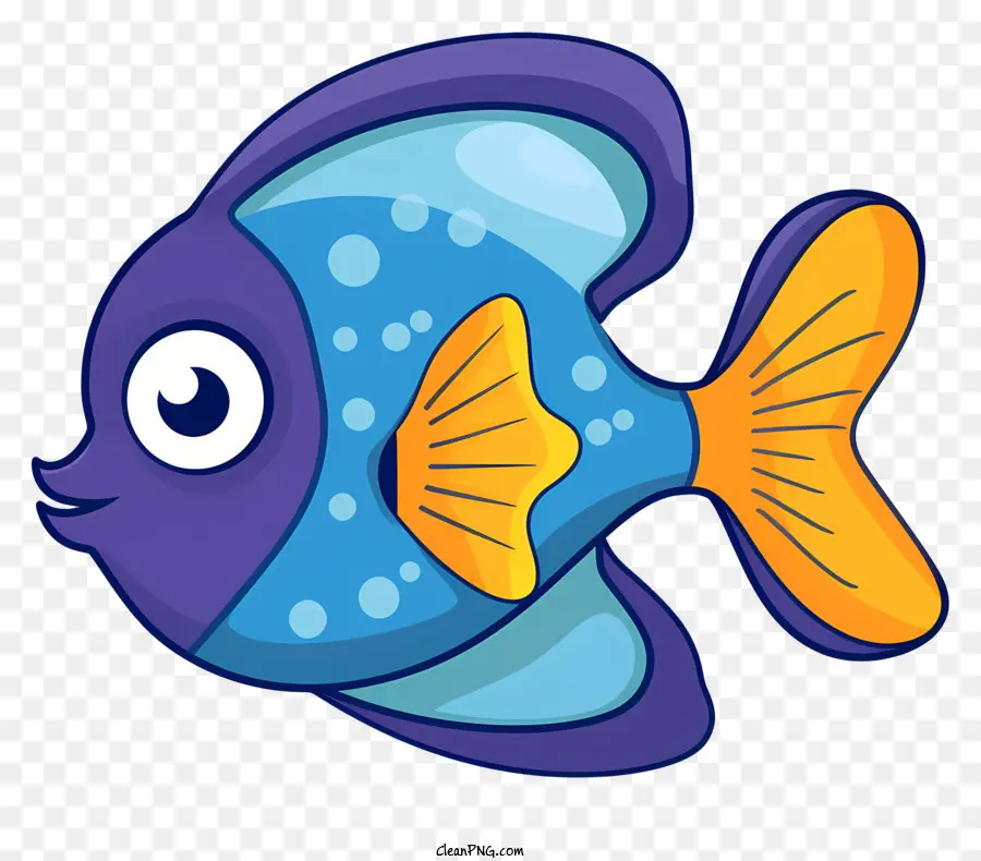 мультфильм рыбы，Желтая рыба для тела PNG
