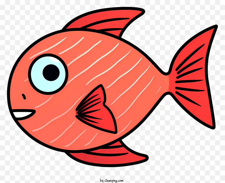 мультфильм рыбы，Рыба с большими глазами PNG