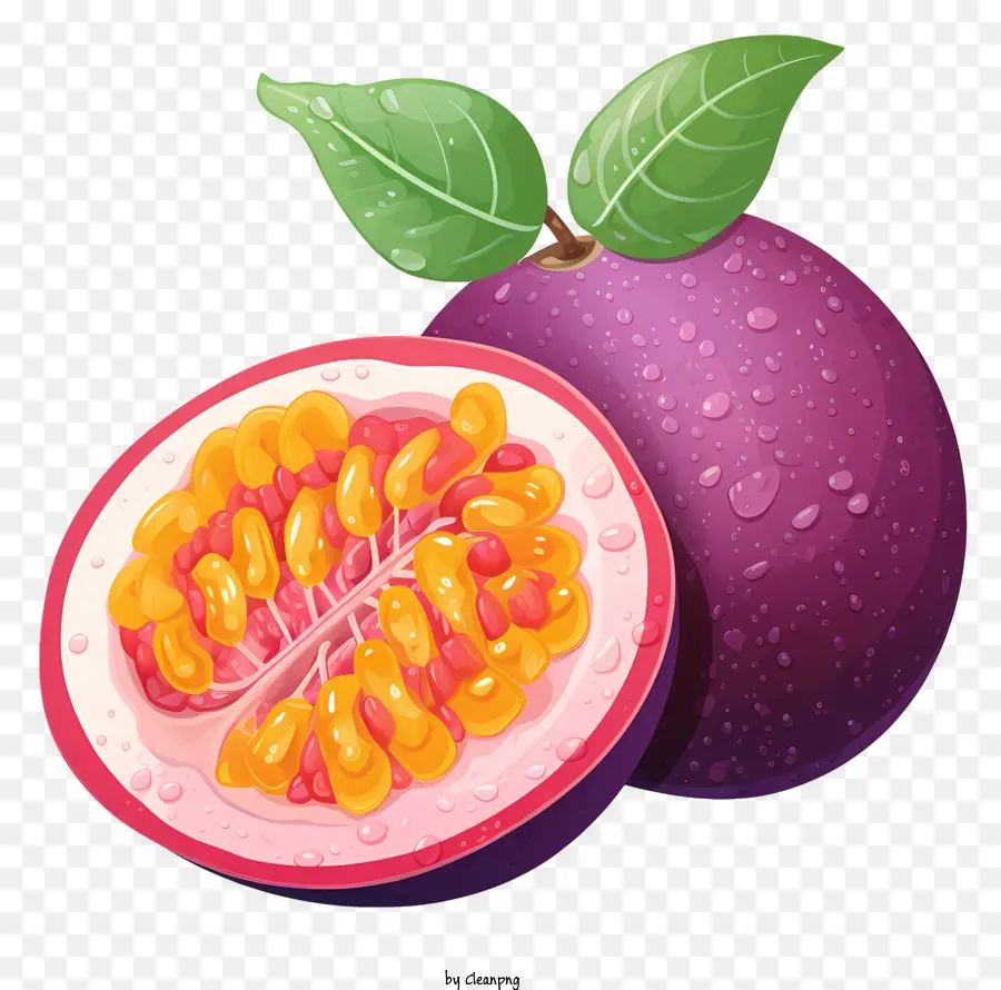 фиолетовый ананас，Тропические фрукты PNG