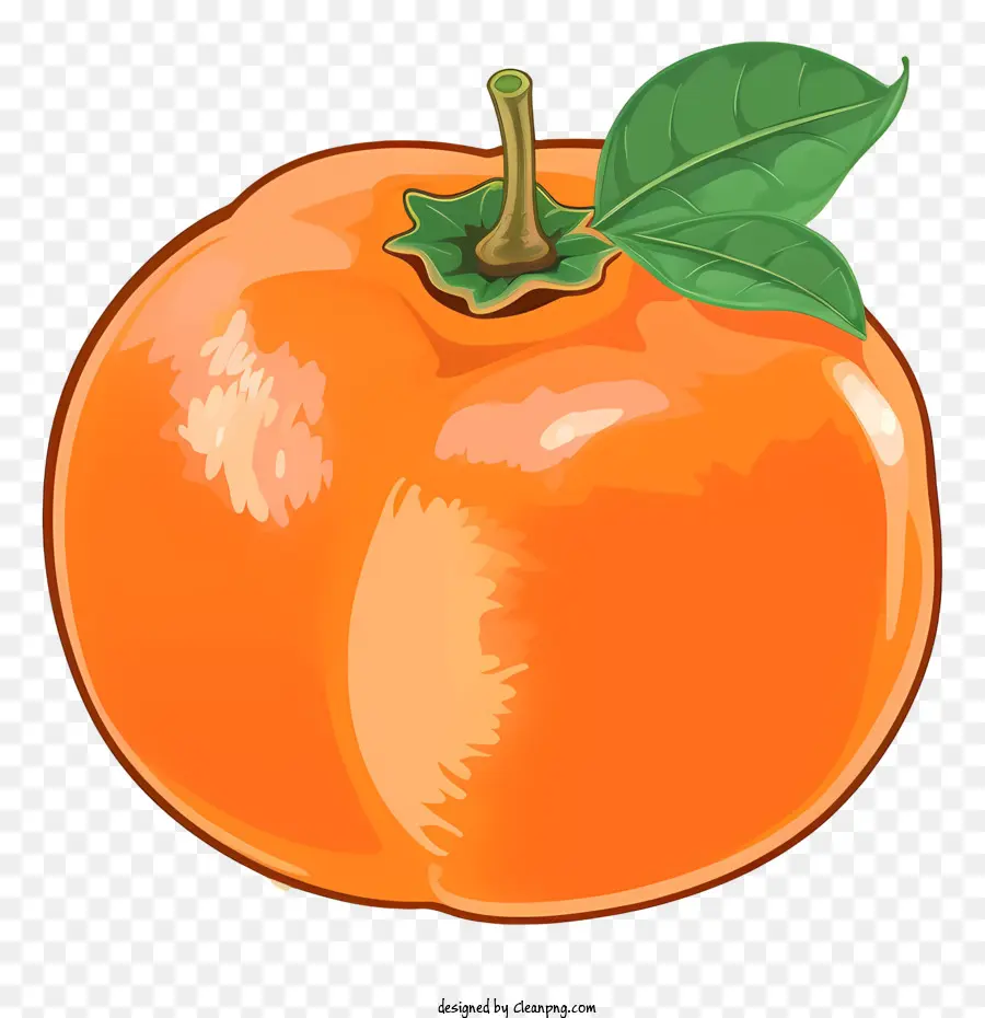 спелый апельсин，Лист PNG