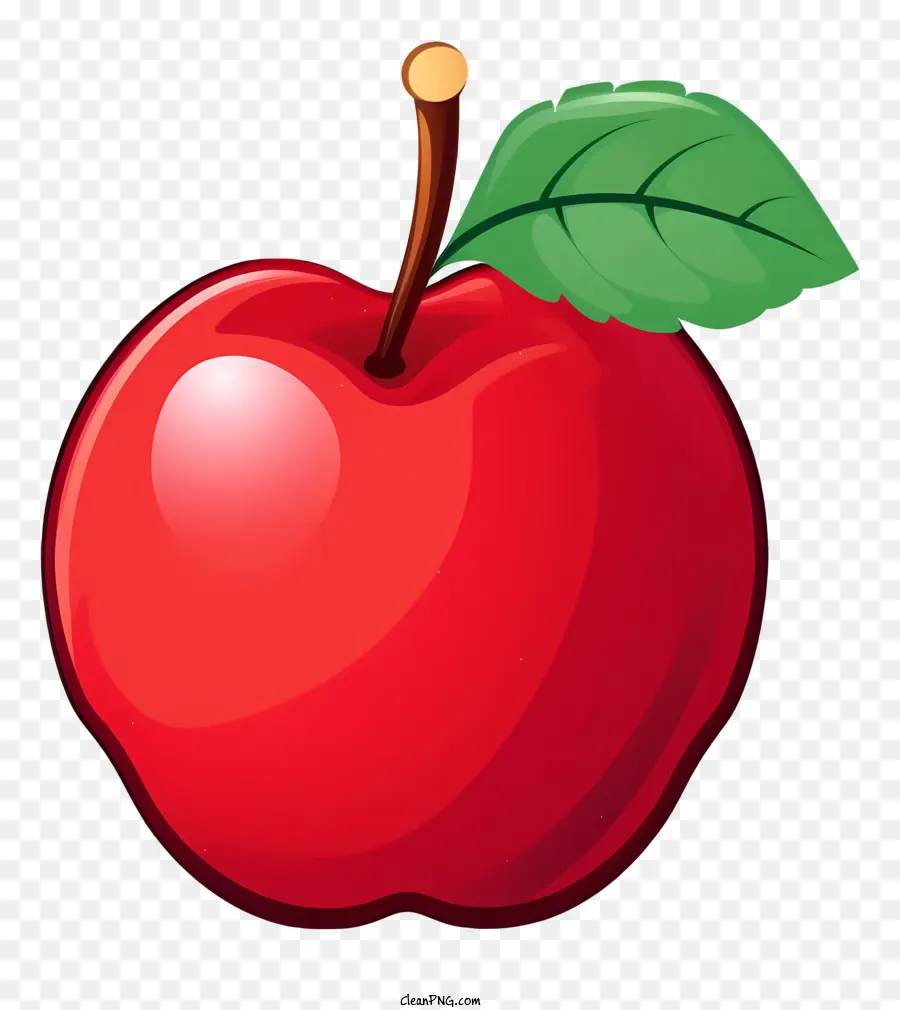 яблоко，красный фрукт PNG
