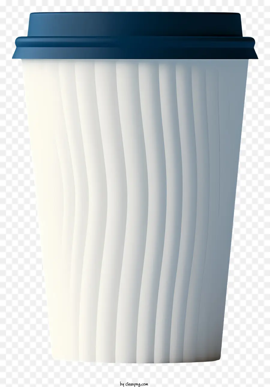 пластиковый стаканчик кофе，Синий пластиковый обод PNG