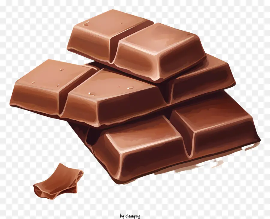 шоколадные плитки，Темно коричневый шоколад PNG