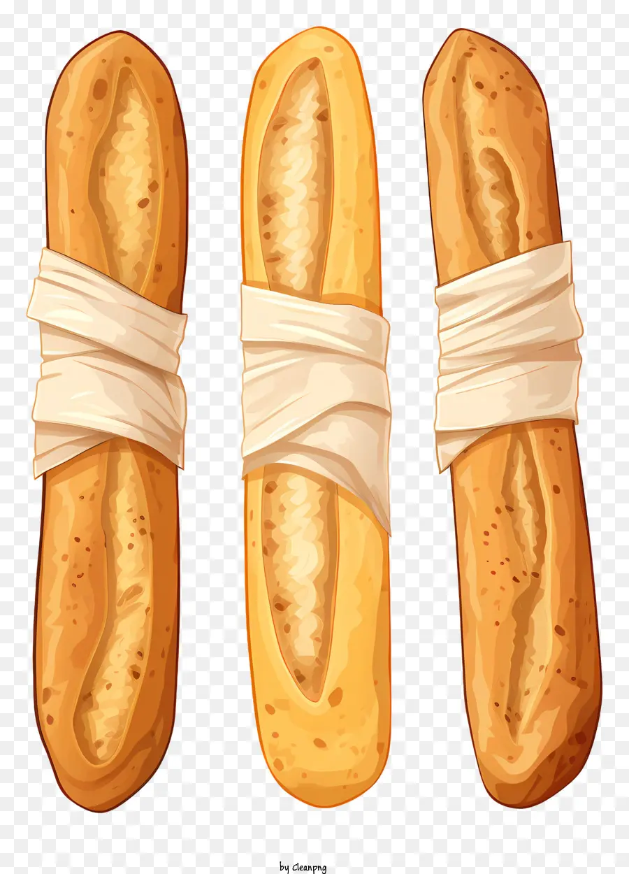 палочки，Французский Хлеб PNG