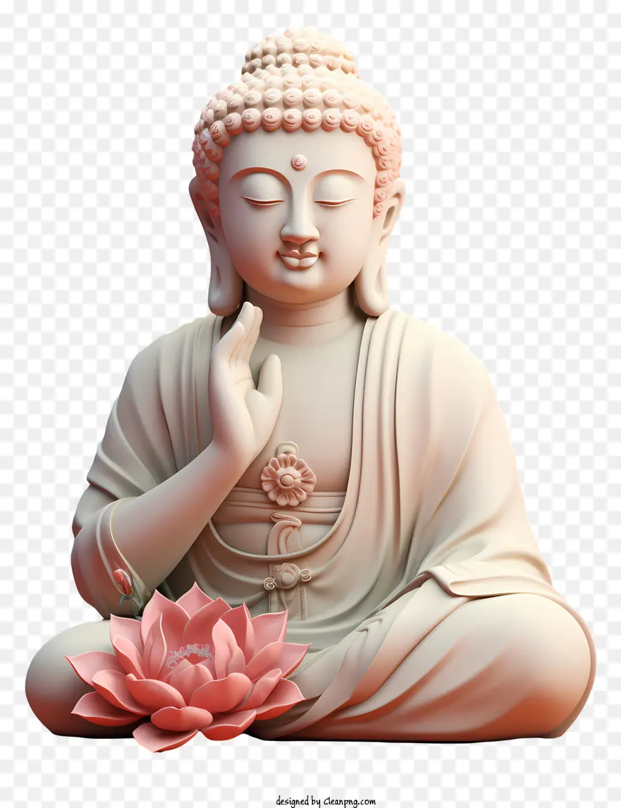 Статуя Будды，Медитация PNG