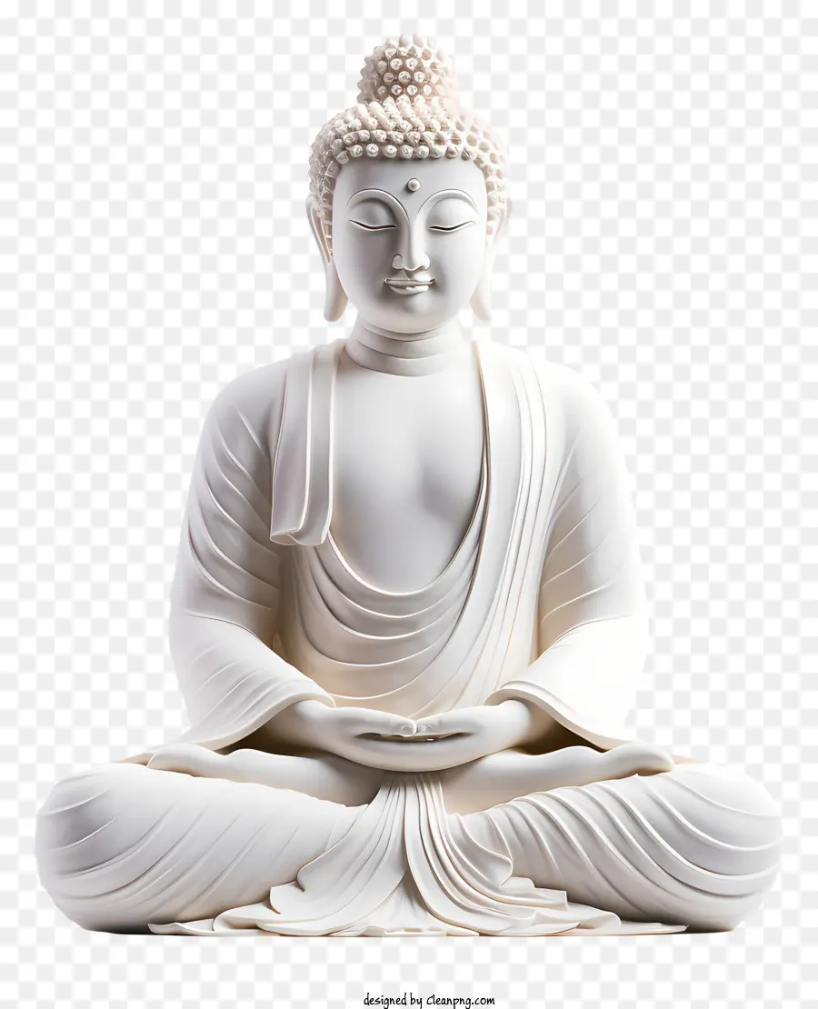 Статуя Будды，Медитативная поза PNG