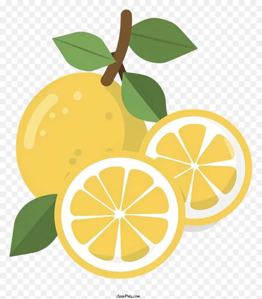 Лимон，кусочек лимона PNG