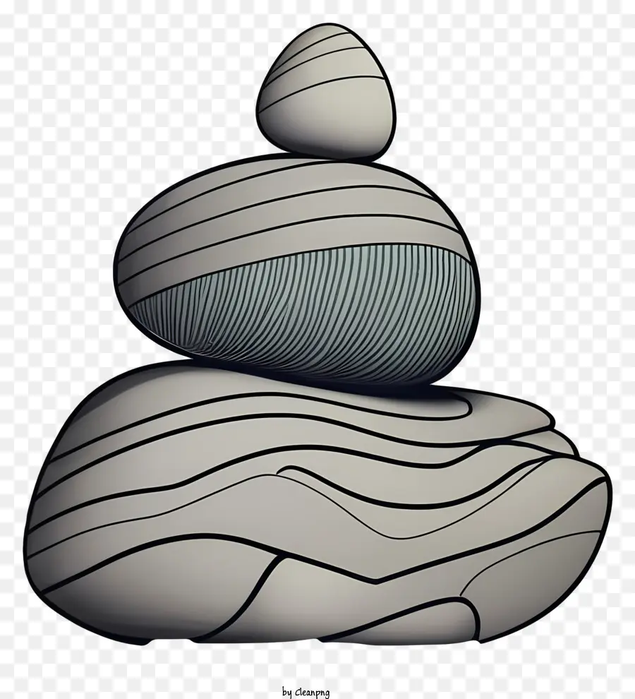 Стокинг камня，симметричный рисунок PNG