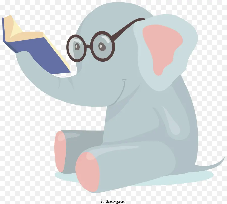 мультфильм слон，бронируйте в уста PNG