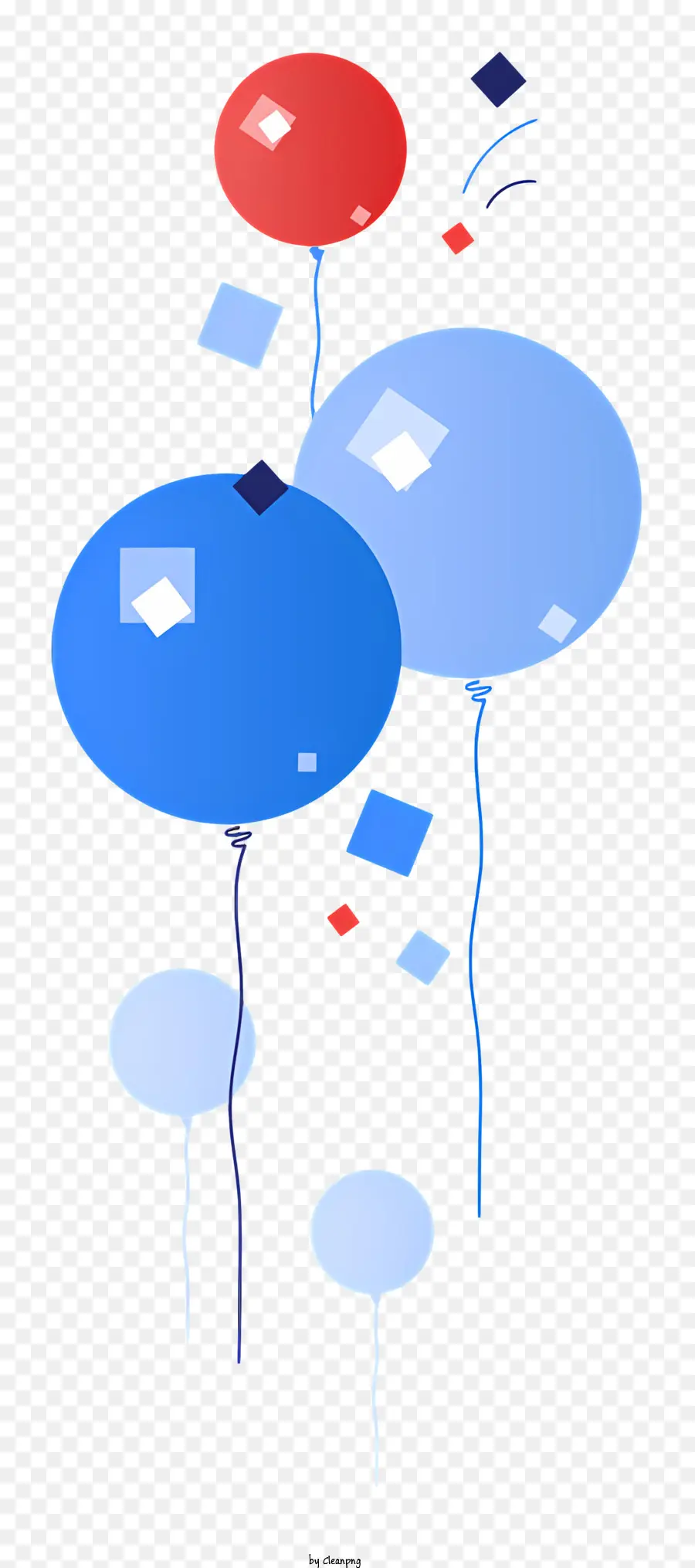 воздушные шары，Colors PNG