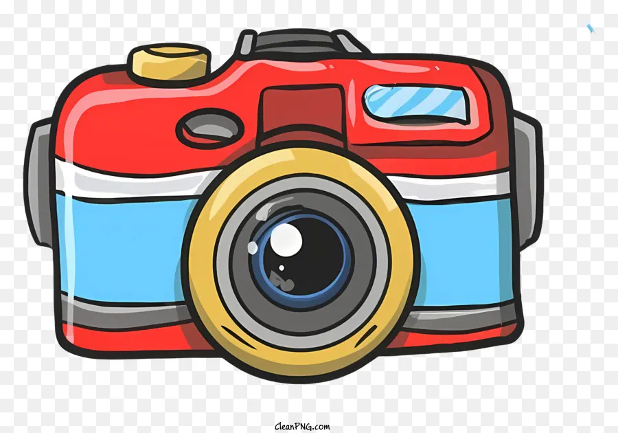 камеры，Красная и синяя камера PNG