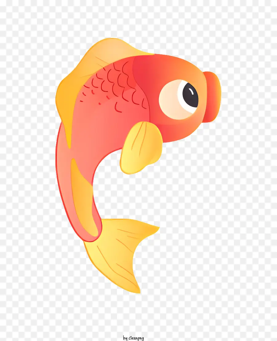 мультфильм рыбы，красная рыба PNG