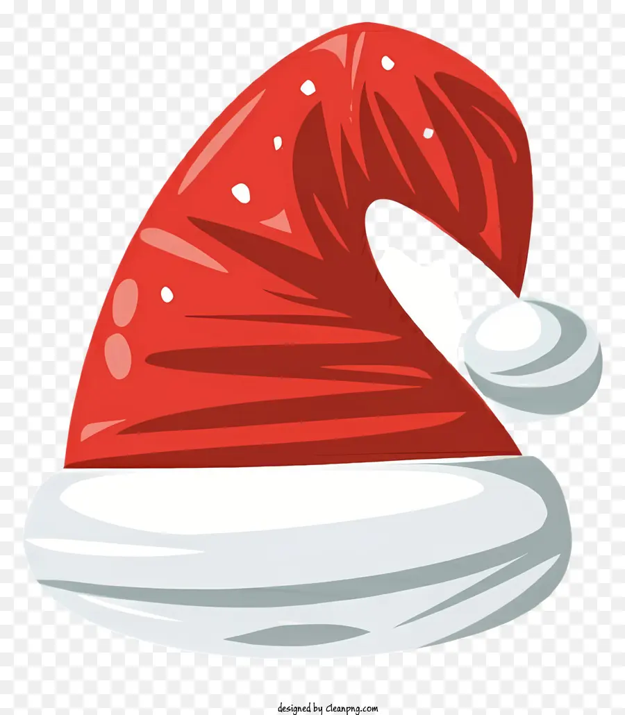 Санта Клауса Шляпа，красная и белая шляпа PNG