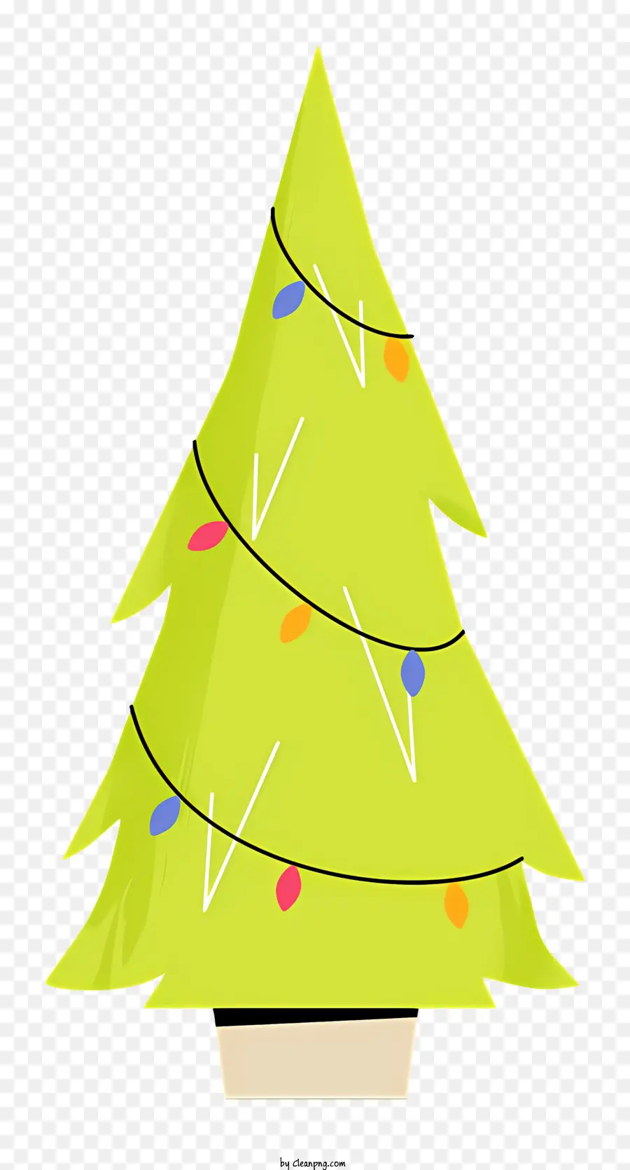 Рождественская елка，зеленая рождественская елка PNG