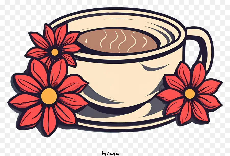 Cup Of Coffee，кофе силуэт PNG