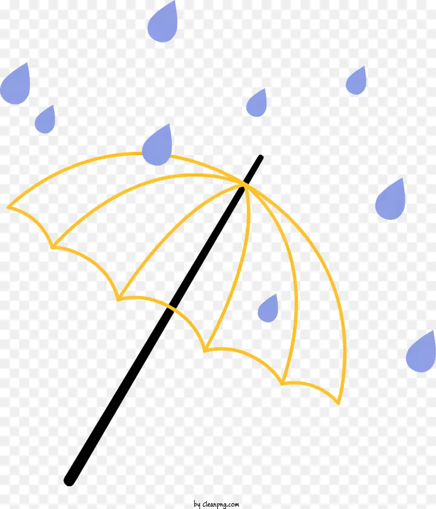 дождь，Зонтик PNG