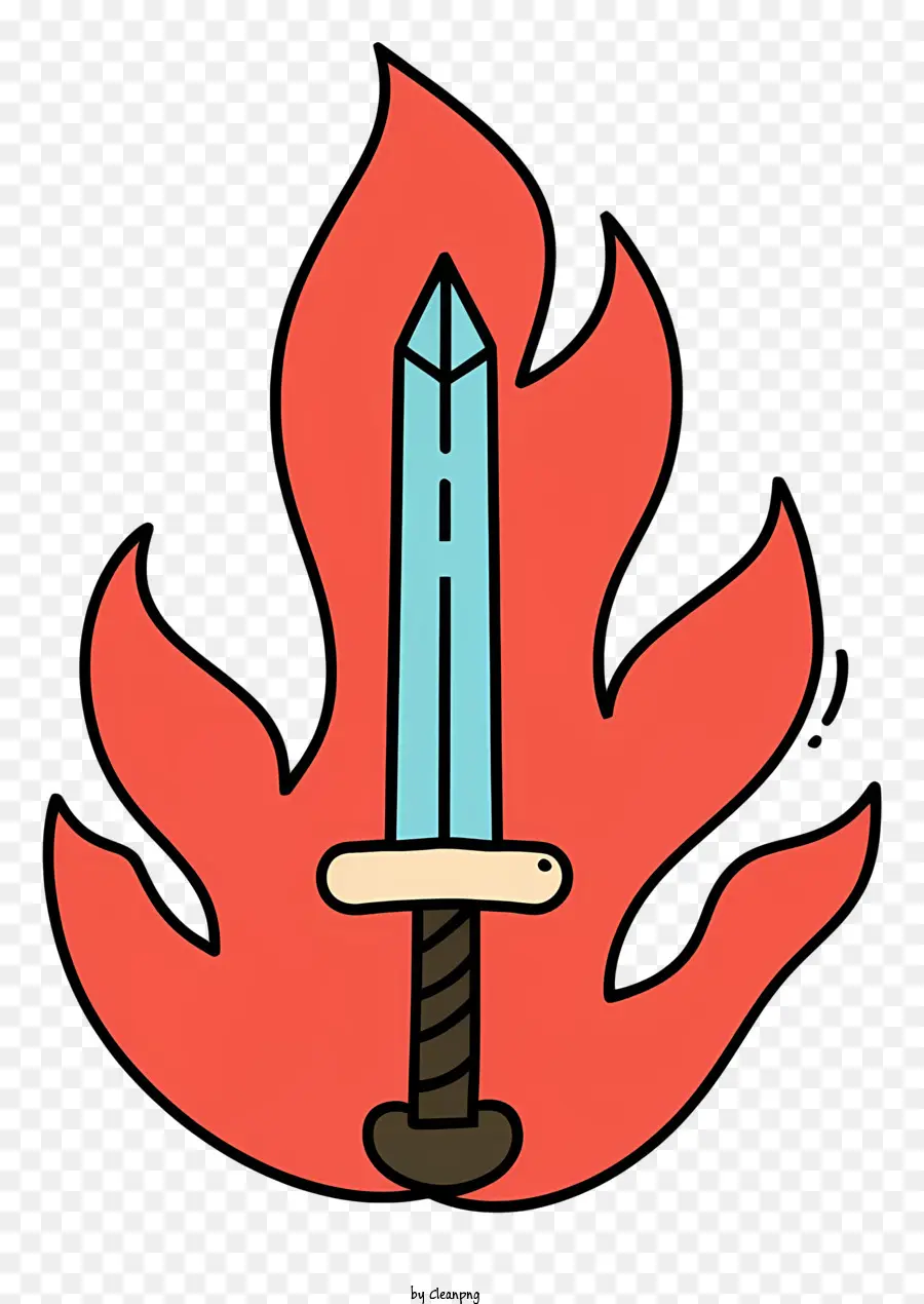 Sword，Огонь PNG