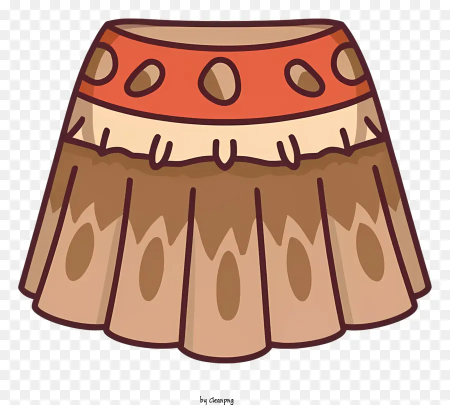 Деревянная юбка，юбка из дерева PNG