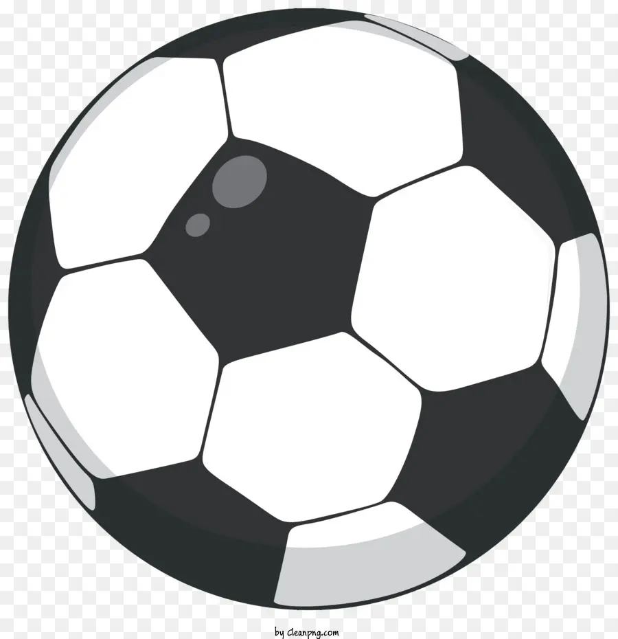 футбольный мяч，черно белый мяч PNG