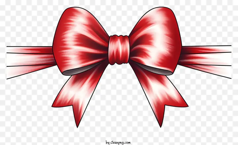 Red Bow，белый лук PNG