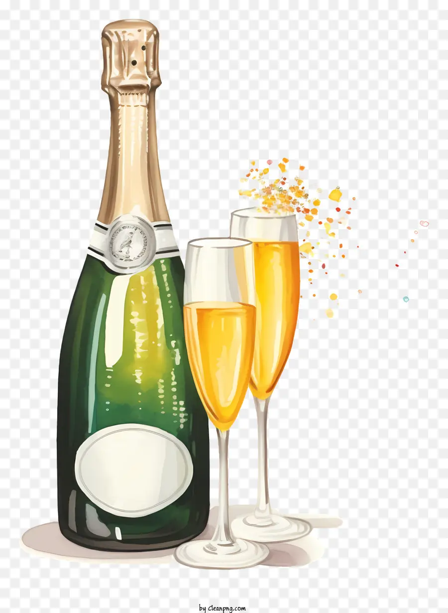 Шампанское，Celebration PNG