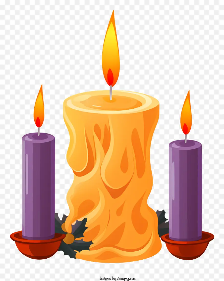 Свеча，зажженная свеча PNG