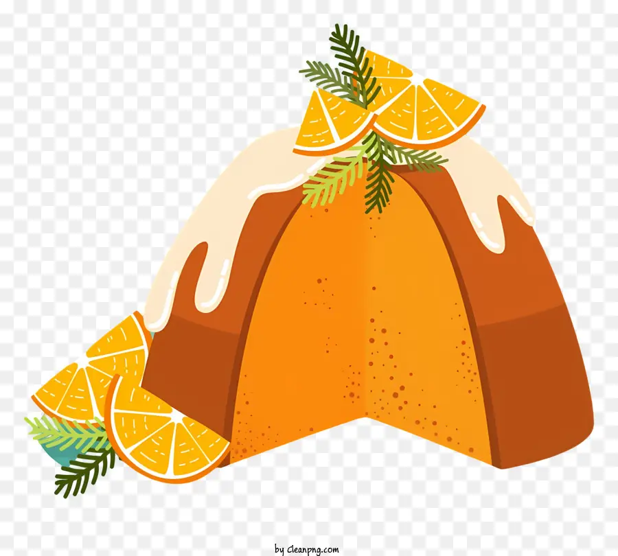 Торт，апельсины PNG