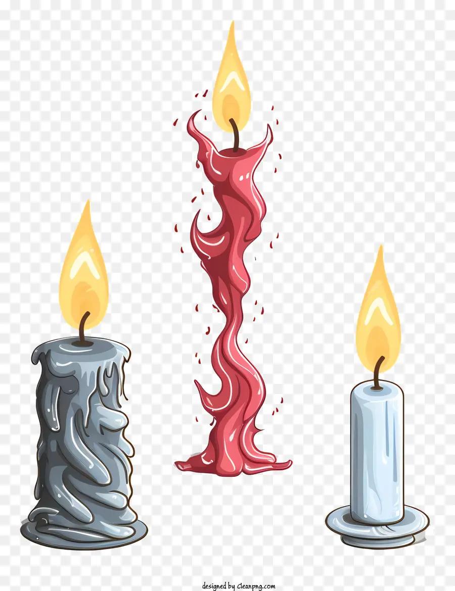 Свеча，капающая свеча PNG