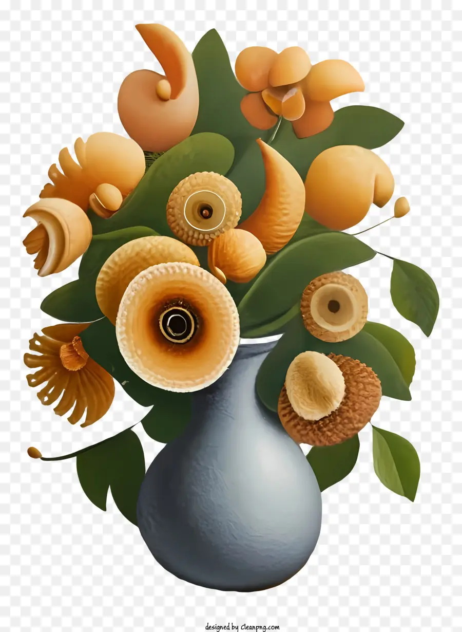 ваза с цветами，цветочная композиция PNG