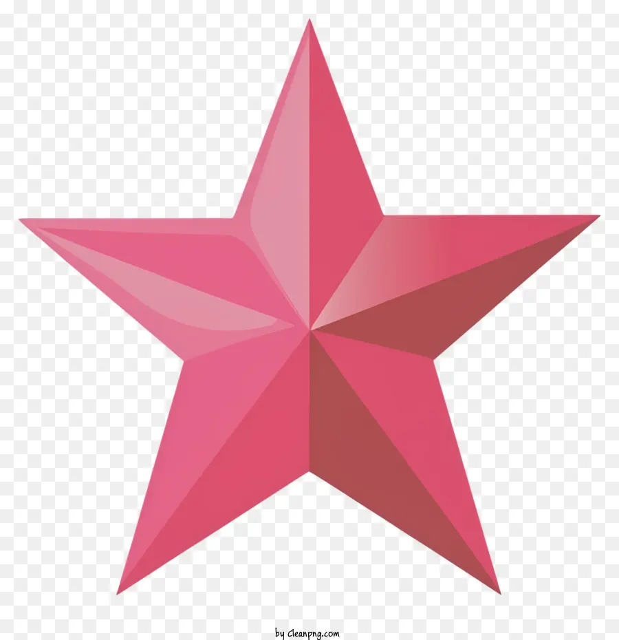 розовая звезда，Геометрические Фигуры PNG