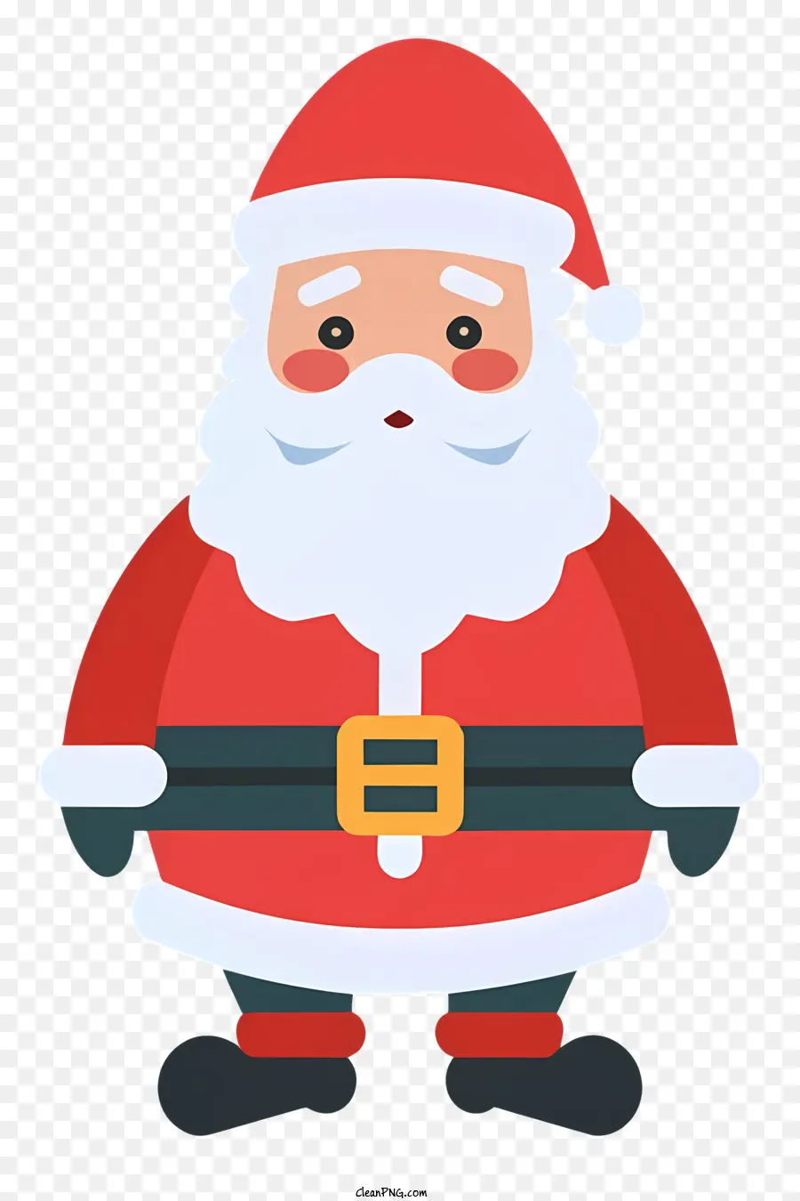Санта Клаус，мультфильм рисунок PNG