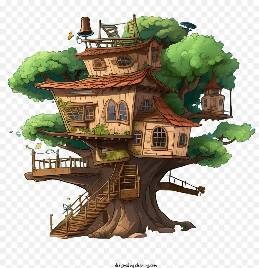 Tree House，Дом PNG