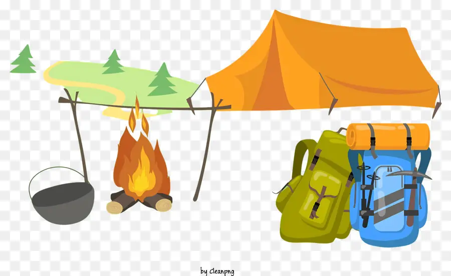 Кемпинг，палатка PNG