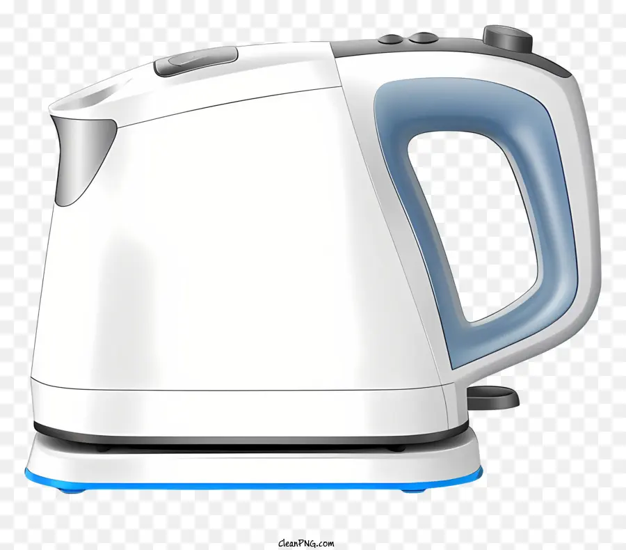 Электрический чайник，белый чайник PNG