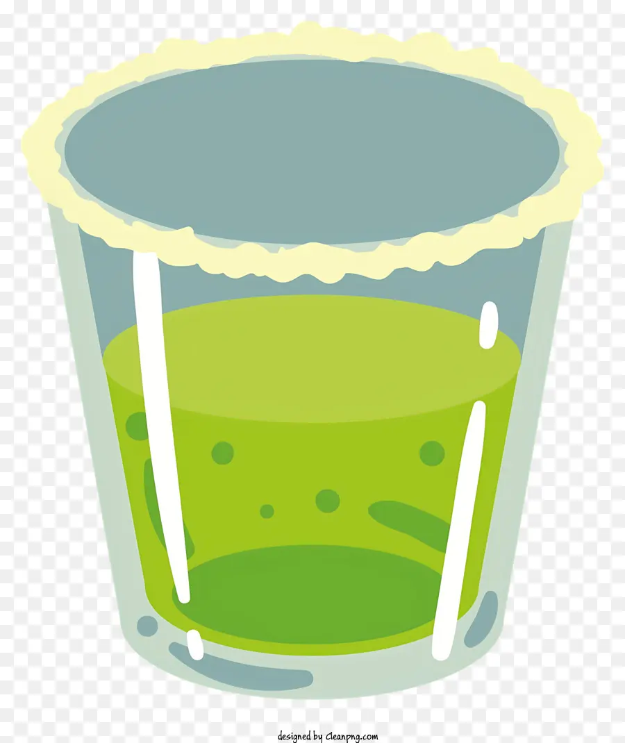 зеленая жидкость，стеклянная чашка PNG