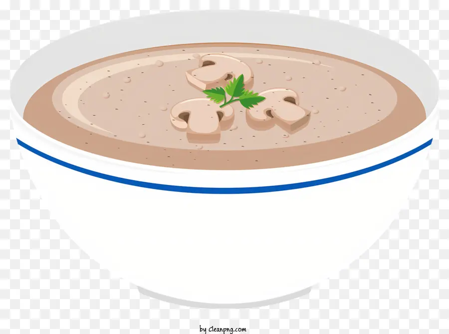 коричневый суп，Суп с петрушкой PNG